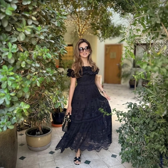 NWTs zara limited edition eyelet embroidered maxi dress xsmall - Picture 9 of 12